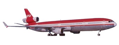 MD-11 LTU ※ポリッシュ仕上げ D-AERW 1/400[11874](20240630)