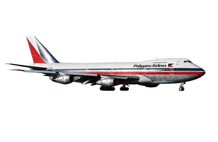 【予約商品】747-200 フィリピン航空  ※ポリッシュ仕上げ   N741PR  1/400  (PH20240301) [11889]