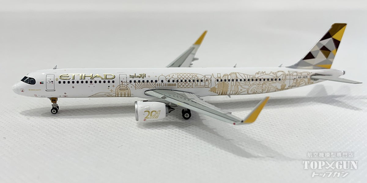 A321neo Etihad Airways 20th Anniversary Paint A6-AEN 1/400 [11924] 