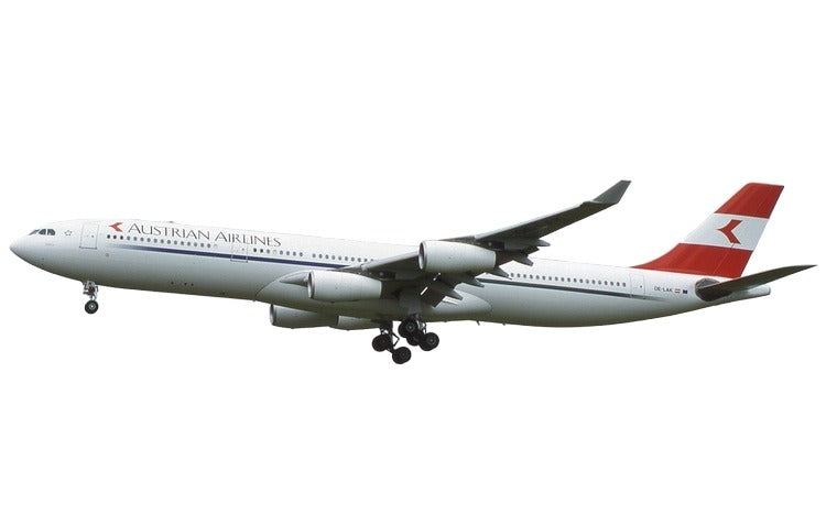 【予約商品】A340-300 オーストリア航空 OE-LAK 1/400 (PH20240910) [11944]