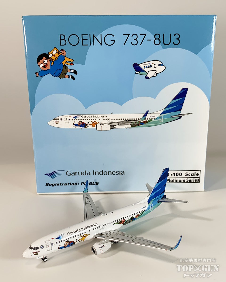 737-800 ガルーダ インドネシア航空 TAHILALATS Ben's world PK-GUG 1/400 [11988]