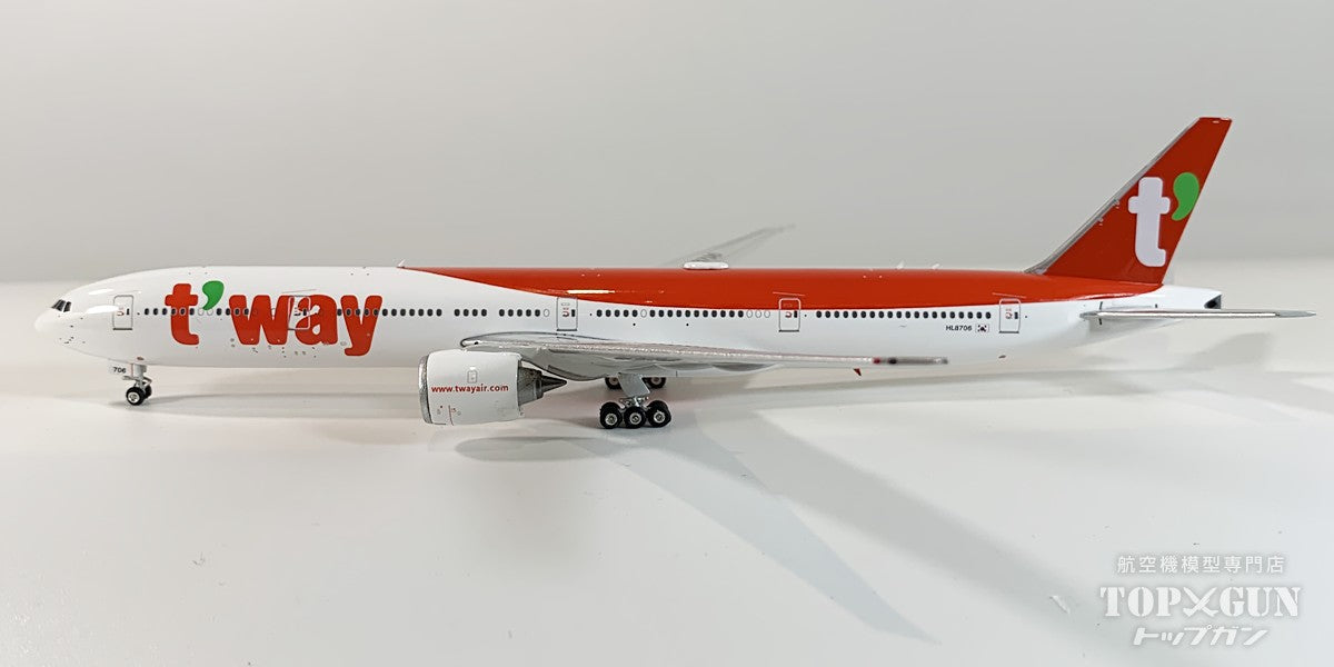 777-300ER ティーウェイ航空 HL8706 1/400 [11990]