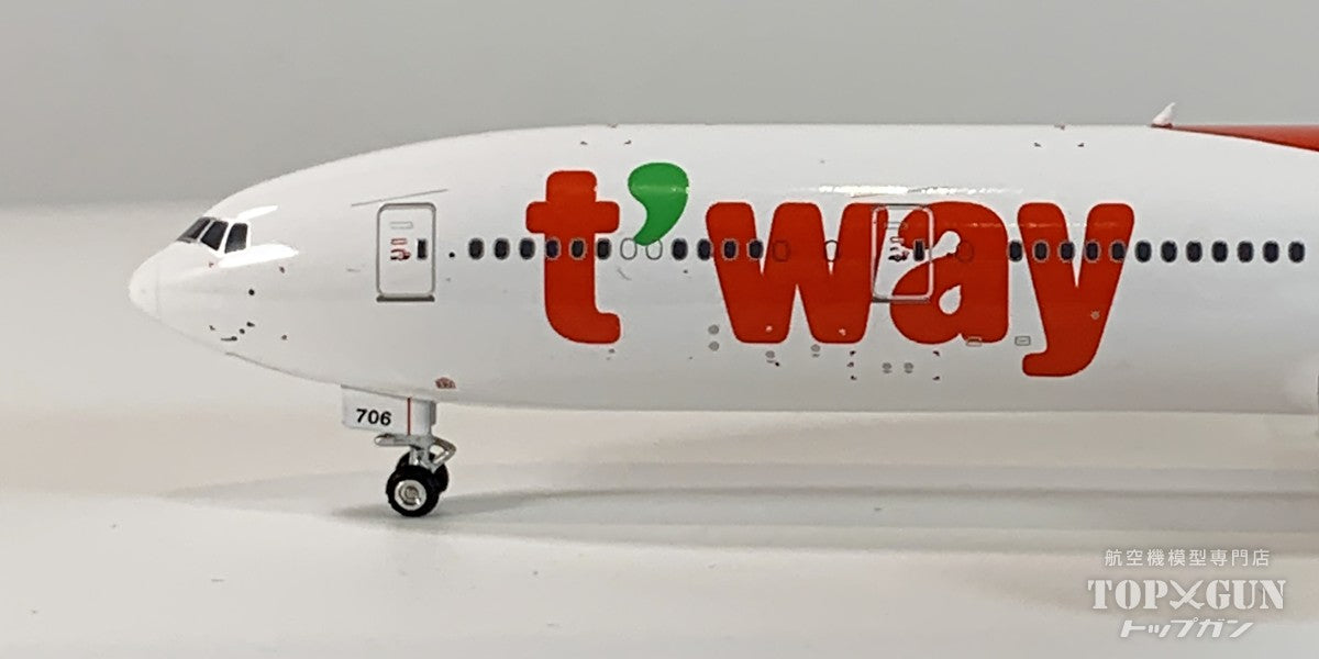 777-300ER ティーウェイ航空 HL8706 1/400 [11990]