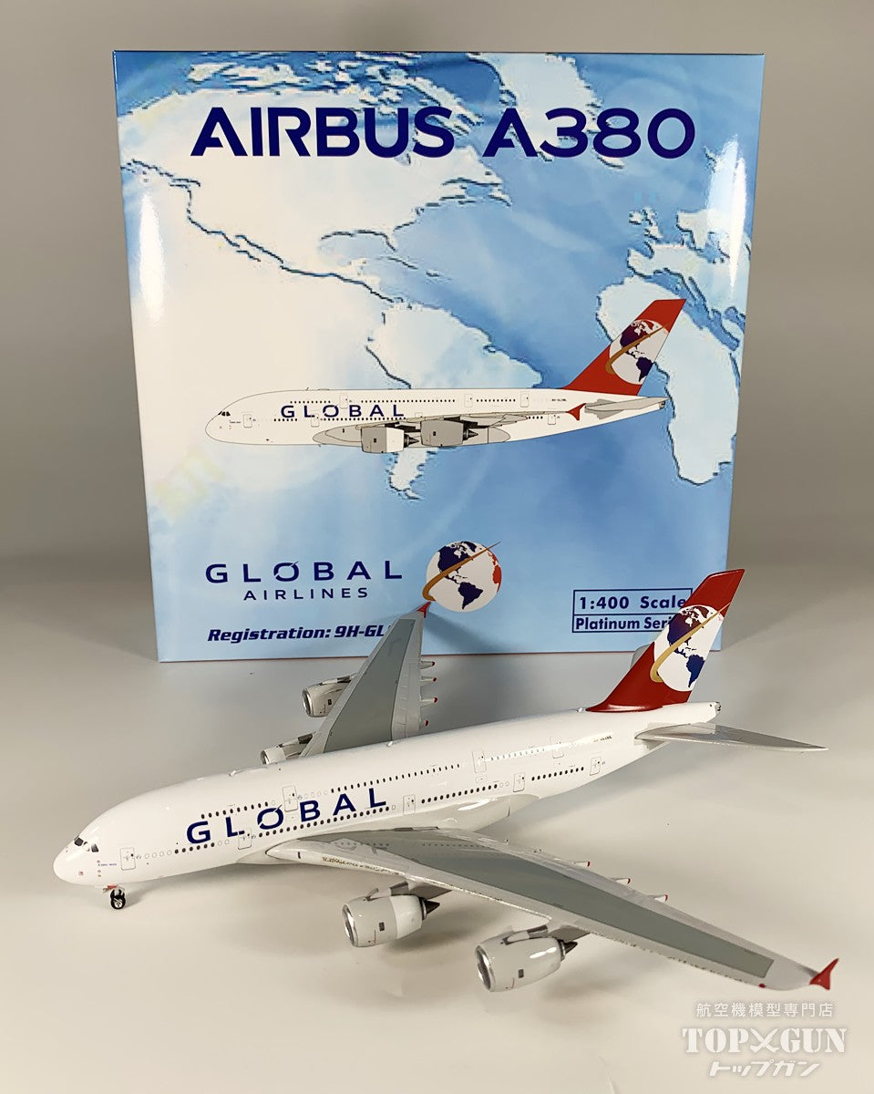 A380 グローバル エアラインズ 9H-GLOBL 1/400 [12012]