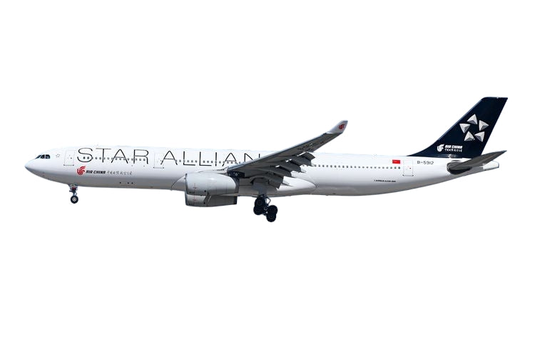 【予約商品】A330-300 エアチャイナ ※スターアライアンス塗装 B-5912 1/400 (PH20250711) [12023]