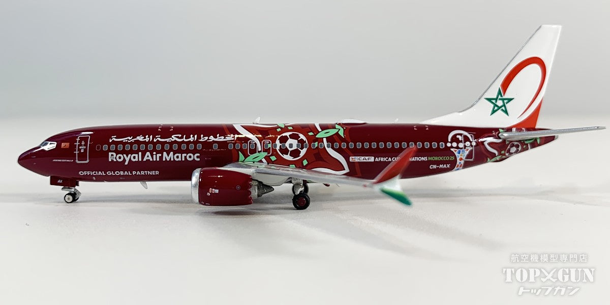 B737-MAX8 ロイヤル・エア・モロッコ CN-MAX 1/400 [12076]
