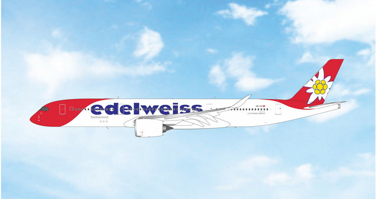 【予約商品】A350-900 エーデルワイス航空 HB-IHA 1/400 (PH20260522)［12097］