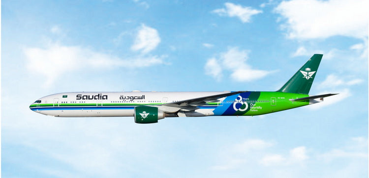 【予約商品】B777-300ER サウディア 「80 years」 HZ-AK36 1/400 (PH20260522)［12101］