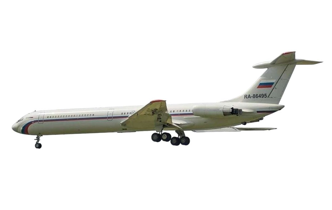 【予約受付終了】【予約商品】IL-62M ロシア空軍 RA-86495 1/400 (PH20260522)［12105］
