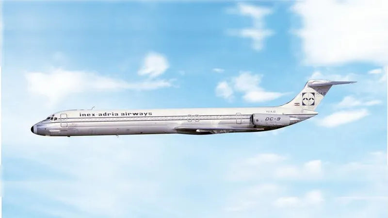 【予約商品】MD-81 イネックス・アドリア航空 ※ポリッシュ仕上げ YU-AJZ 1/400 (PH20260804)［12122］
