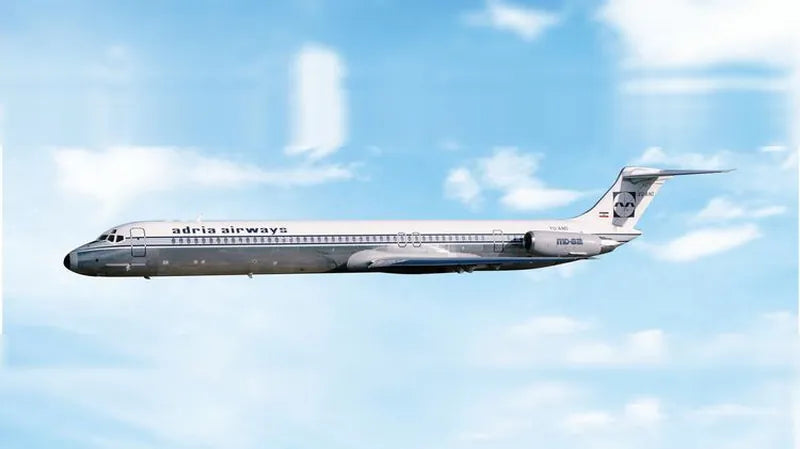 【予約商品】MD-82 アドリア航空 ※ポリッシュ仕上げ YU-ANO 1/400 (PH20260804)［12123］