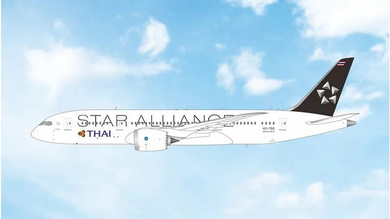 【予約商品】787-8 タイ国際航空 「Star Alliance」 HS-TQO 1/400 (PH20260914) [12126]