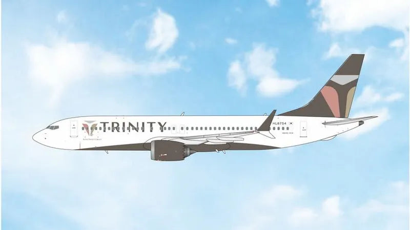 【予約商品】B737 MAX8 トリニティ航空 HL8754 1/400 (PH20261028) [12141]
