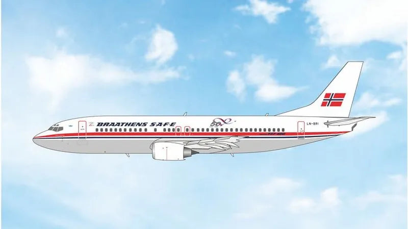 【予約商品】B737-400 ブラーテンスSAFE LN-BRI 1/400 (PH20261028) [12143]