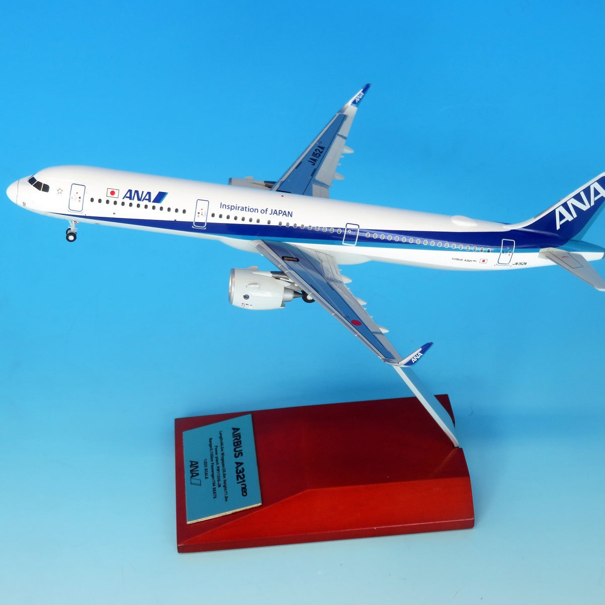 得価爆買い☆未使用品☆ ANA NH14406 AIRBUS A320neo 1/144 Solid fuselage model 全日空商事 エアバス 民間航空機