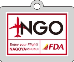 FDAオリジナル 3レターホルダー ( NGO中部国際空港 ) フジドリームエアラインズ [5100093P]