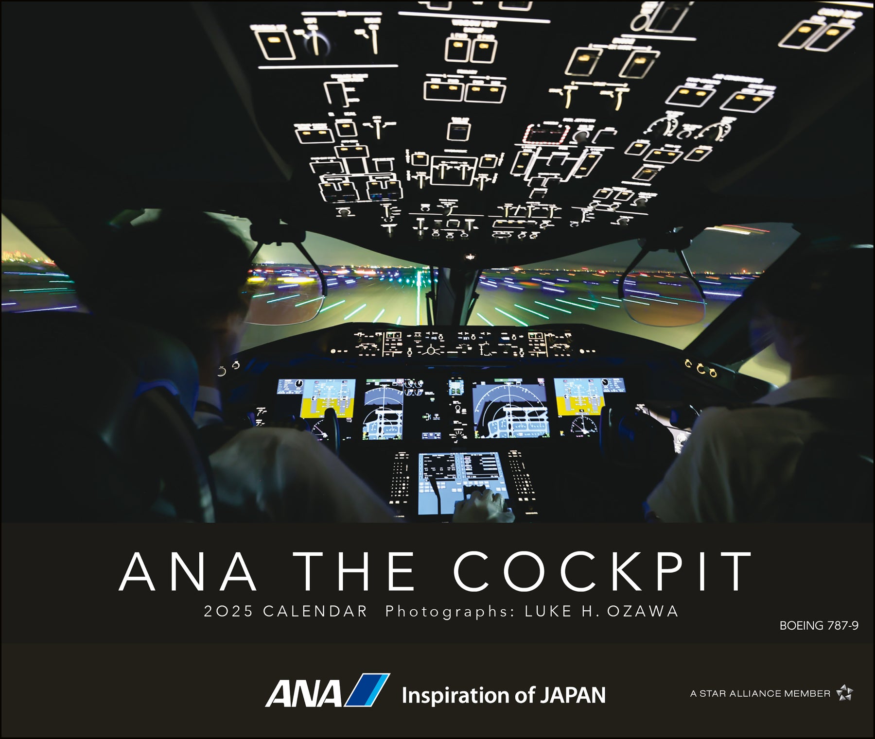 【予約商品】2025年版 卓上ANA THE COCKPITカレンダー (ANA20240803) [4961506311068]