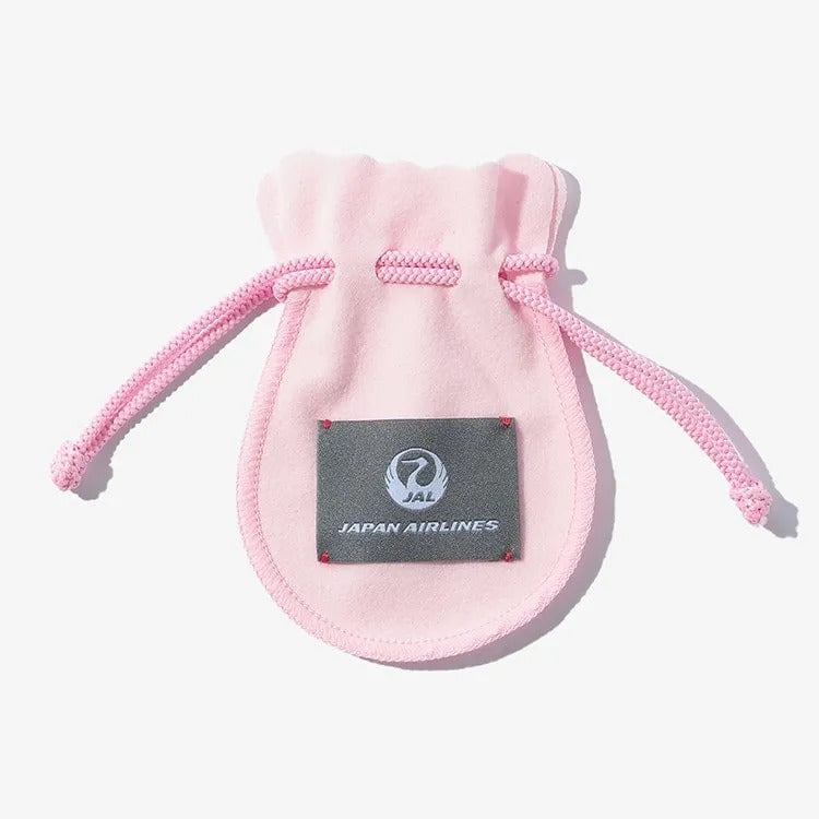 JALオリジナル ウマのキラキラキーリング(馬蹄と四つ葉のクローバーのチャーム付き） シルバー [アンティエーレ] 日本航空 [3913K-02]