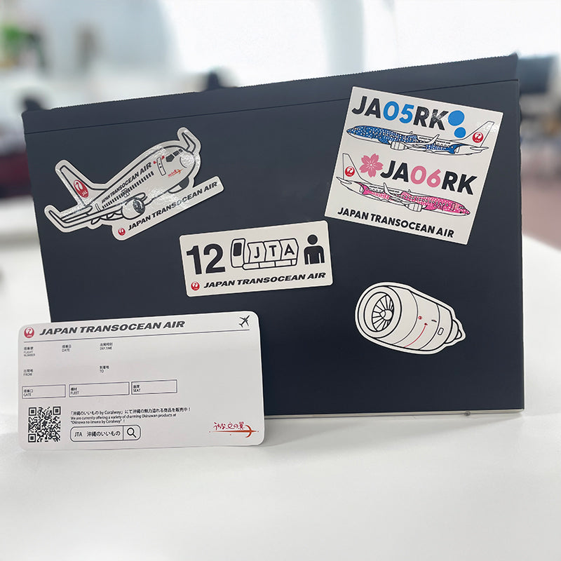 JTAオリジナル JTAステッカーセット 日本トランスオーシャン航空 [4580829933292]