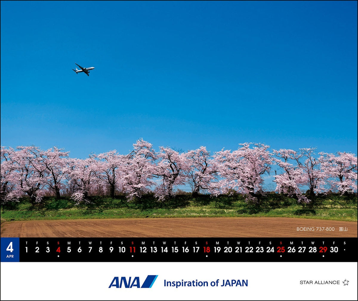 全日空 2027年版 ルーク・オザワ撮影 卓上 ANAメモカレンダー [4961506311631]