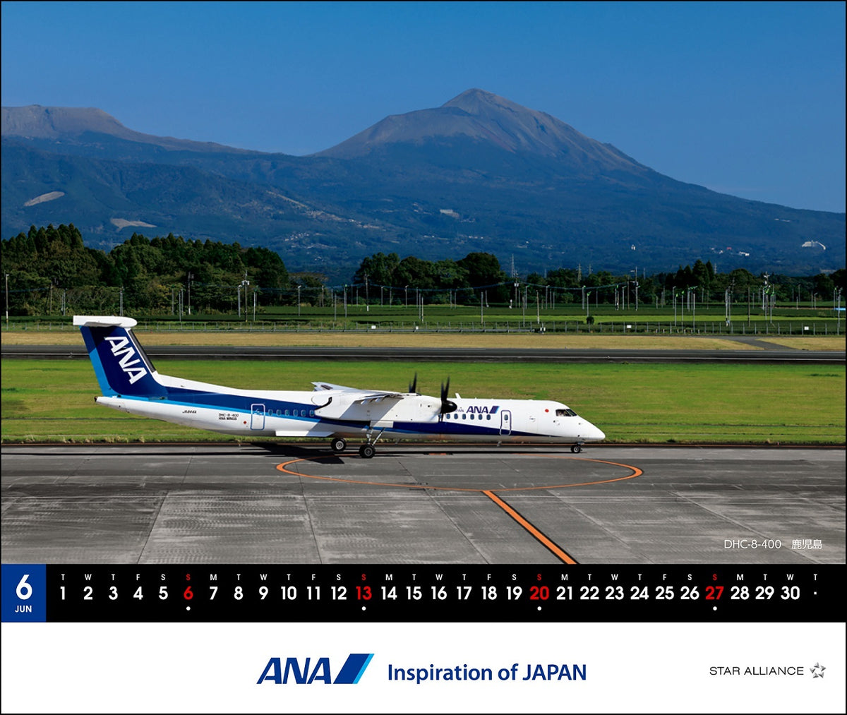 【予約商品】2027年版 ルーク・オザワ撮影 卓上 ANAメモカレンダー (ANC20260817)［4961506311631］