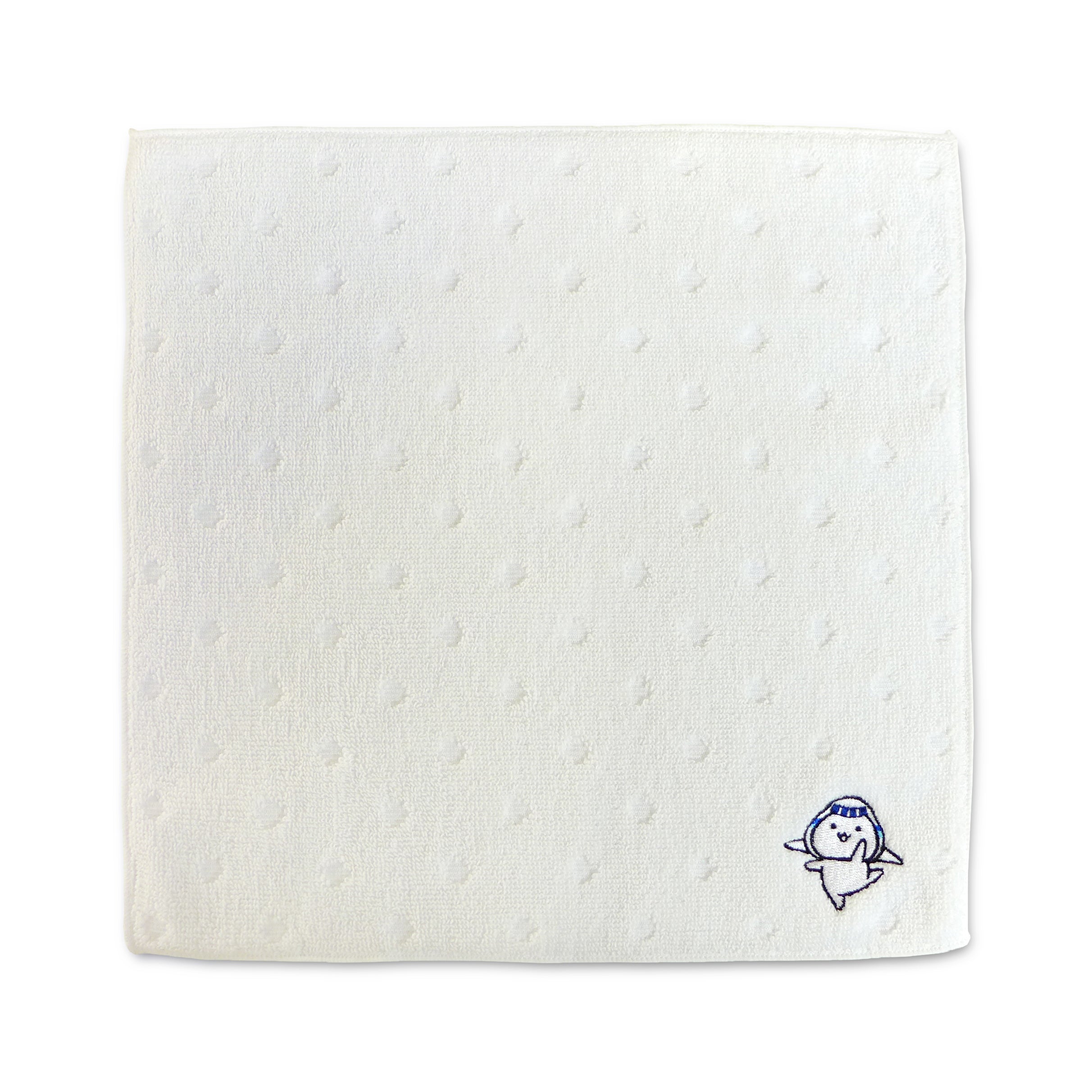 Sorachi Embroidered Hand Towel White [11102351] 