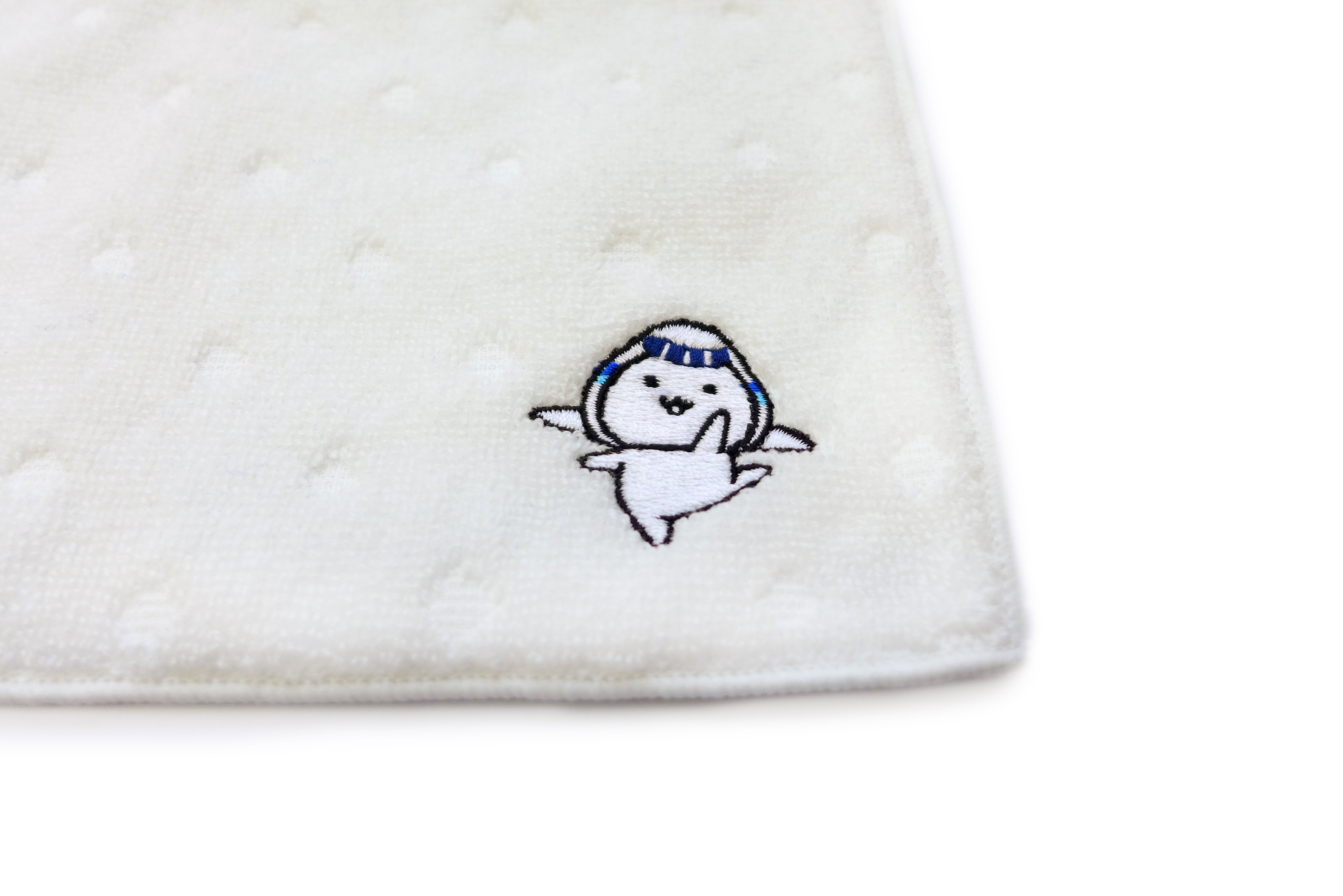 Sorachi Embroidered Hand Towel White [11102351] 