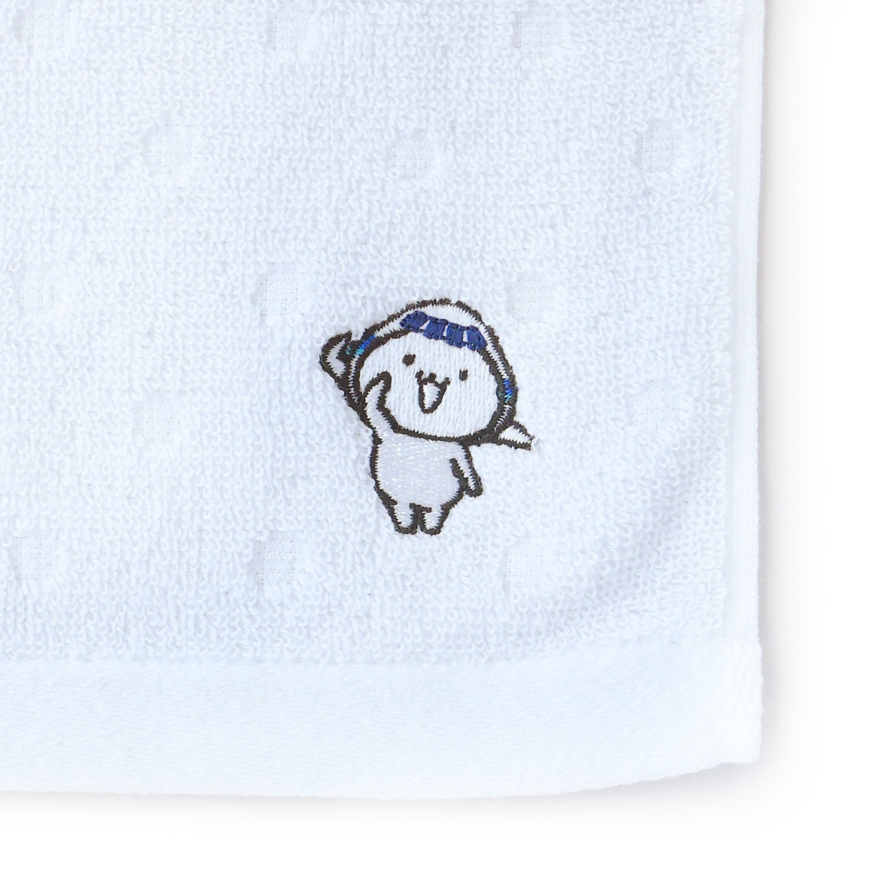 Soratchi Embroidered Face Towel White [11105346] 