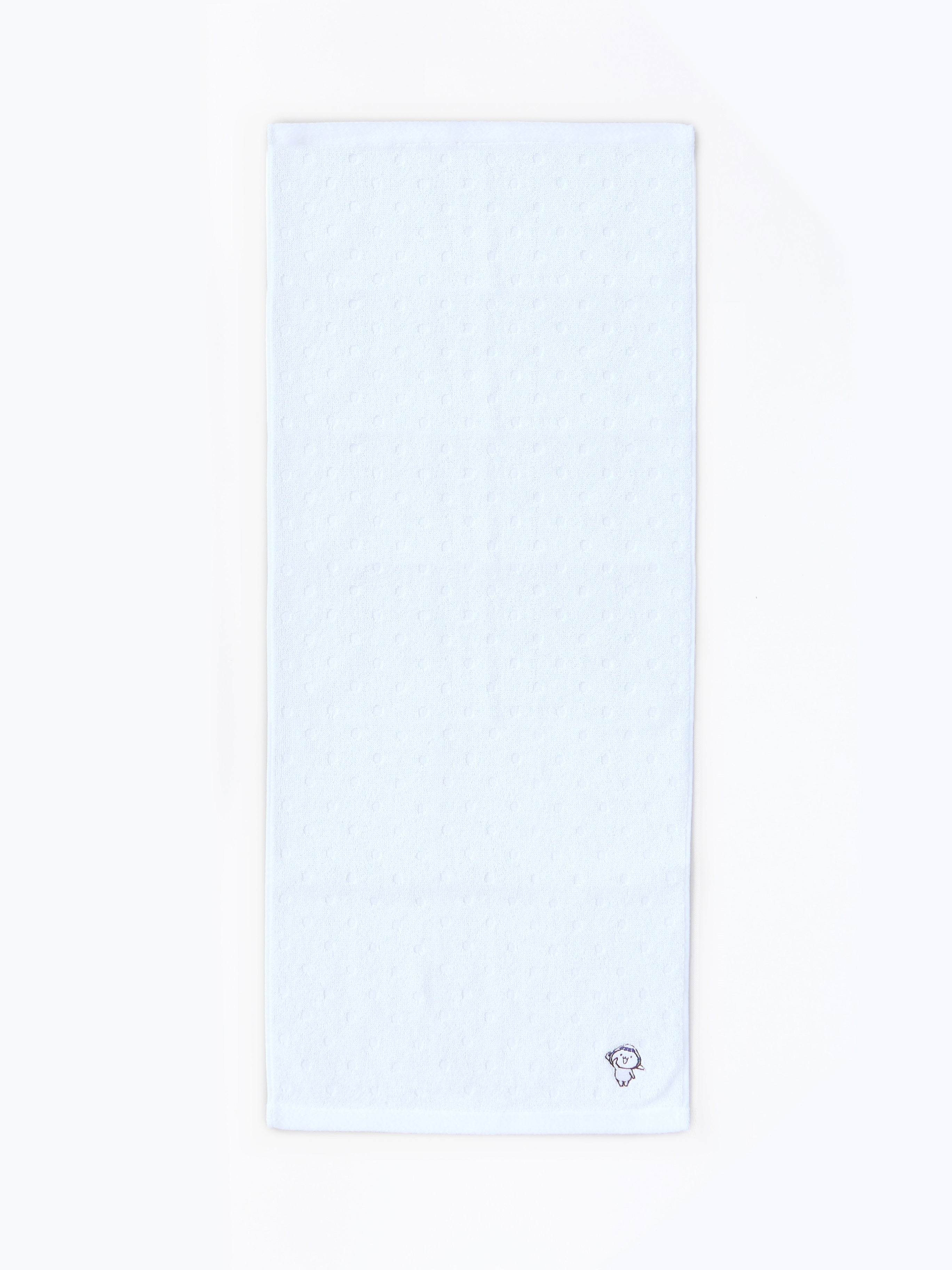 Soratchi Embroidered Face Towel White [11105346] 