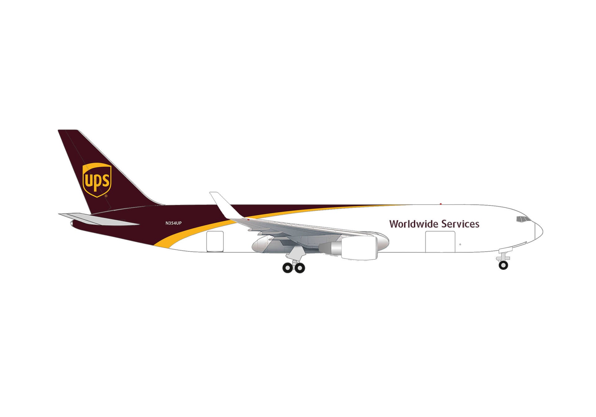 【予約商品】767-300F UPS航空 N354UP 1/500 (HE20260502)［526166-001］