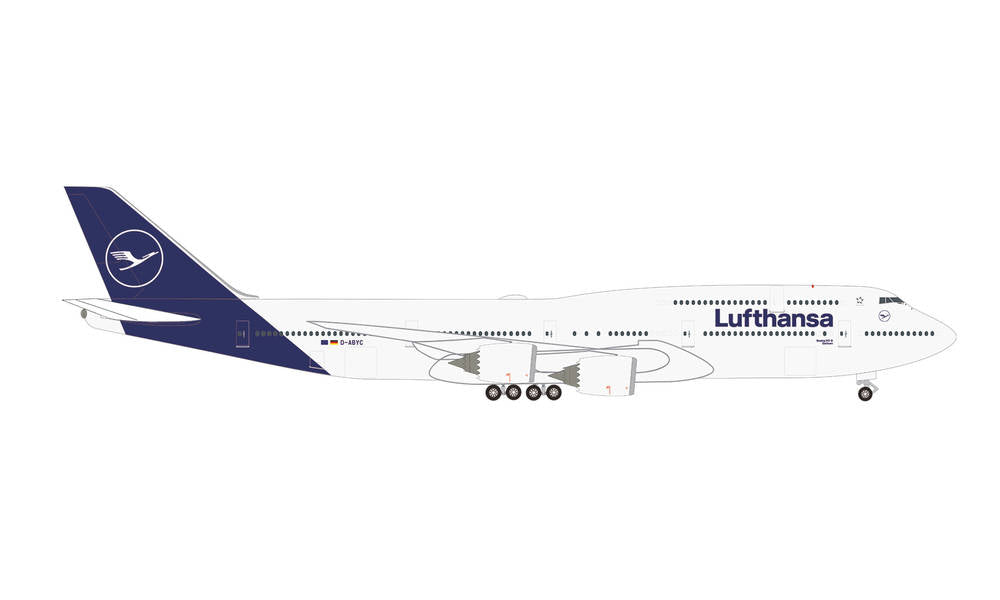 747-8 ルフトハンザ航空 「Sachsen」 D-ABYC 1/500[531283-001](20231231WE)