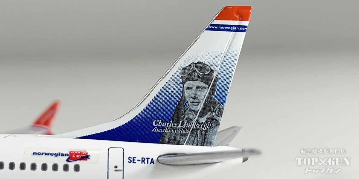 737 MAX8 ノルウェー エアシャトル Charles Lindbergh SE-RTA 1/500 [535229-001]