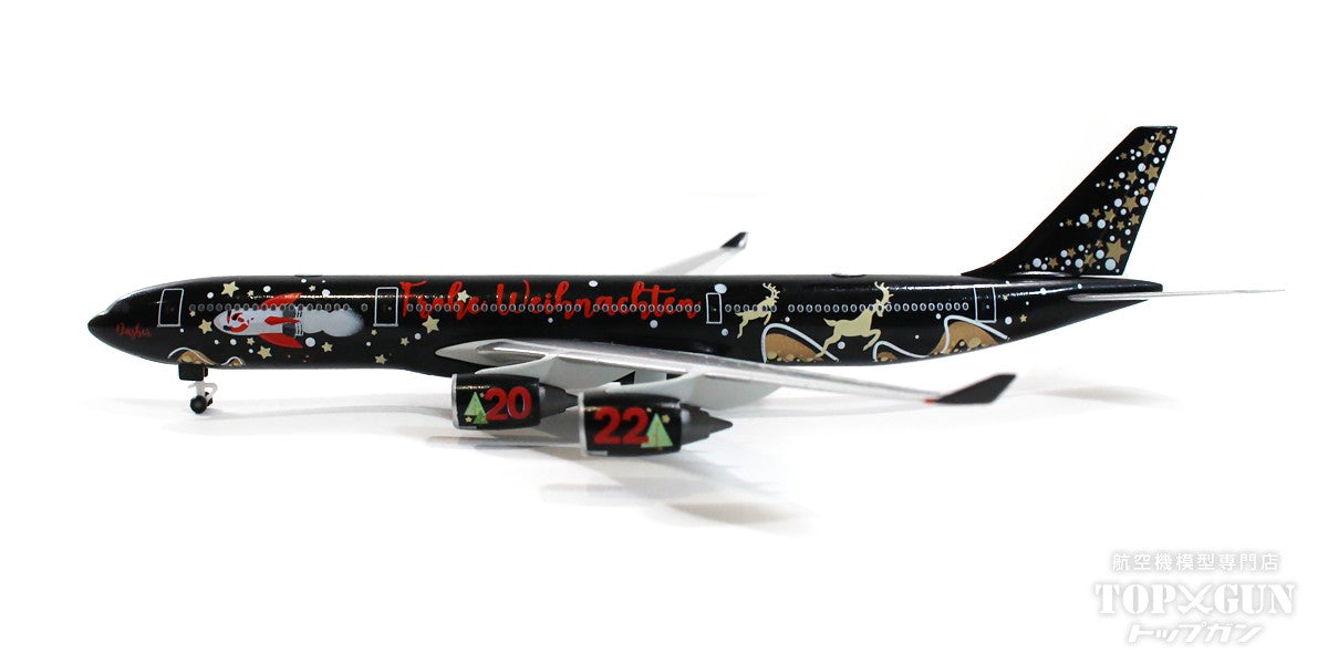 A340-500 Herpa 2022 Christmas Model (Fantasy) 1/500 [536592]