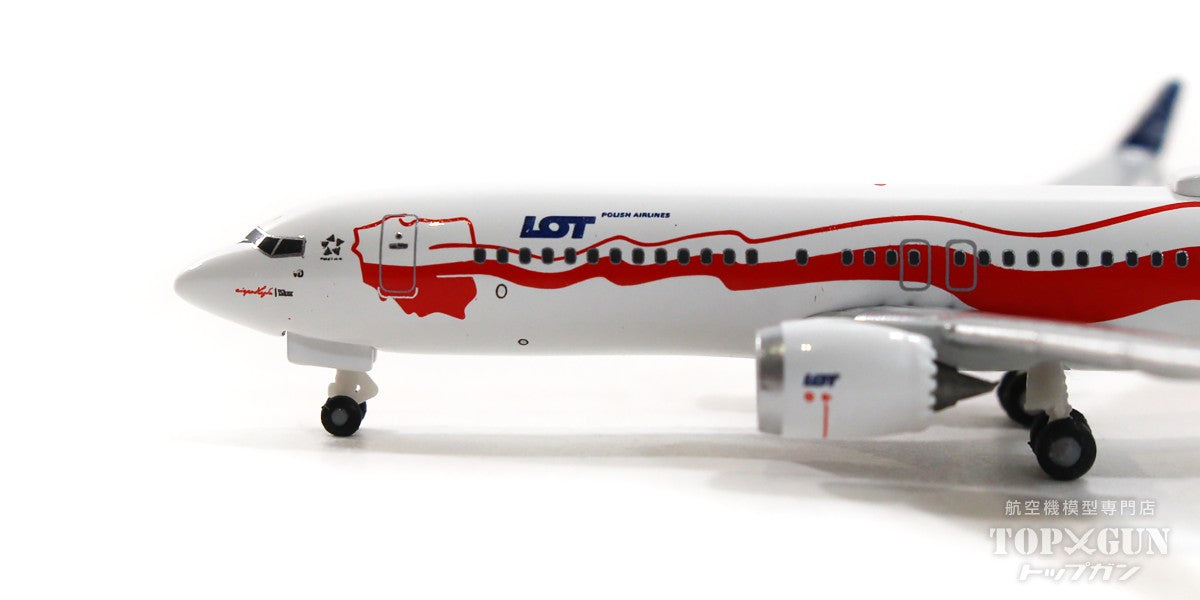 737 Max 8 LOT Polish Airlines Special Paint "100th Anniversary of Independence / Proud of Independence" 2018 SP-LVD 1/500 [536790]