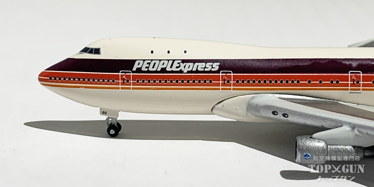 B747-100 People Express Herpa Club Model N603PE 1/500 (PH20241022) [536813] 