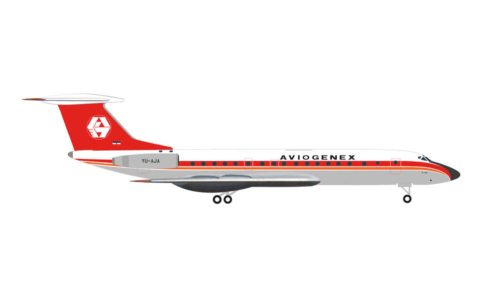 TU-134A Aviogenex "Titograd" YU-AJA 1/500 [537018]