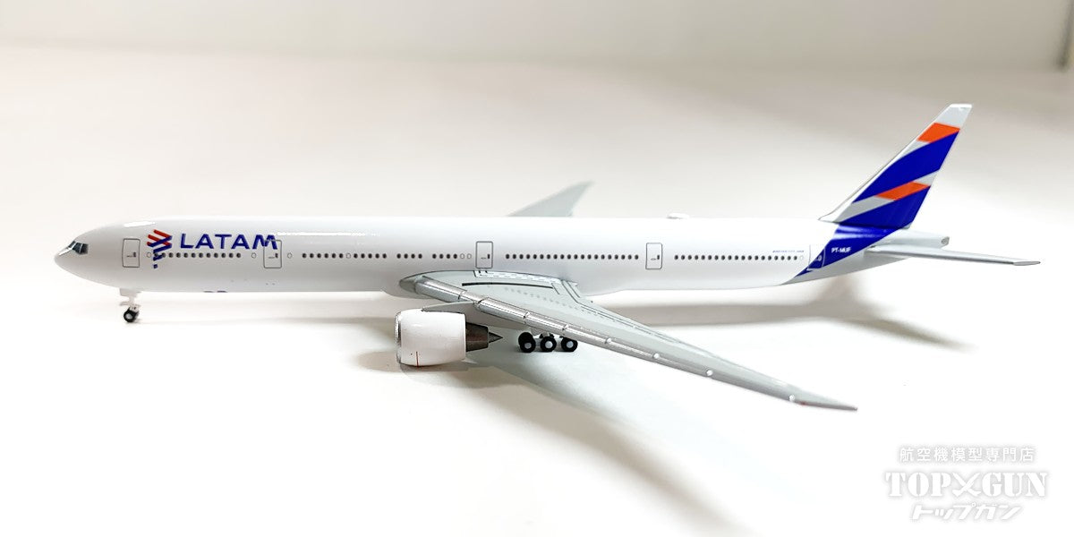Herpa Wings 777-300ER LATAMブラジル PT-MUF 1/500 [537346]
