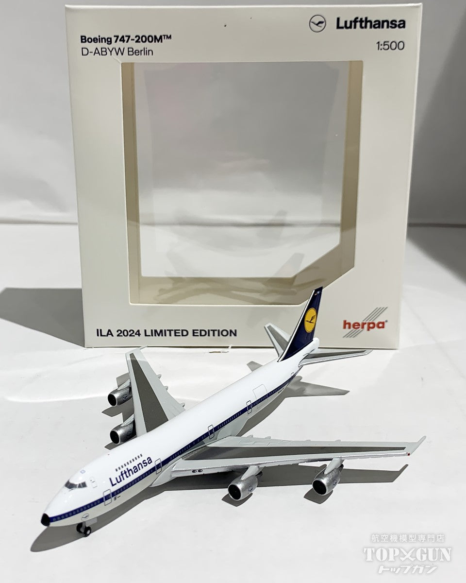 B747-200 Lufthansa D-ABYM ILA2024 Limited Edition 1/500 [537711] 