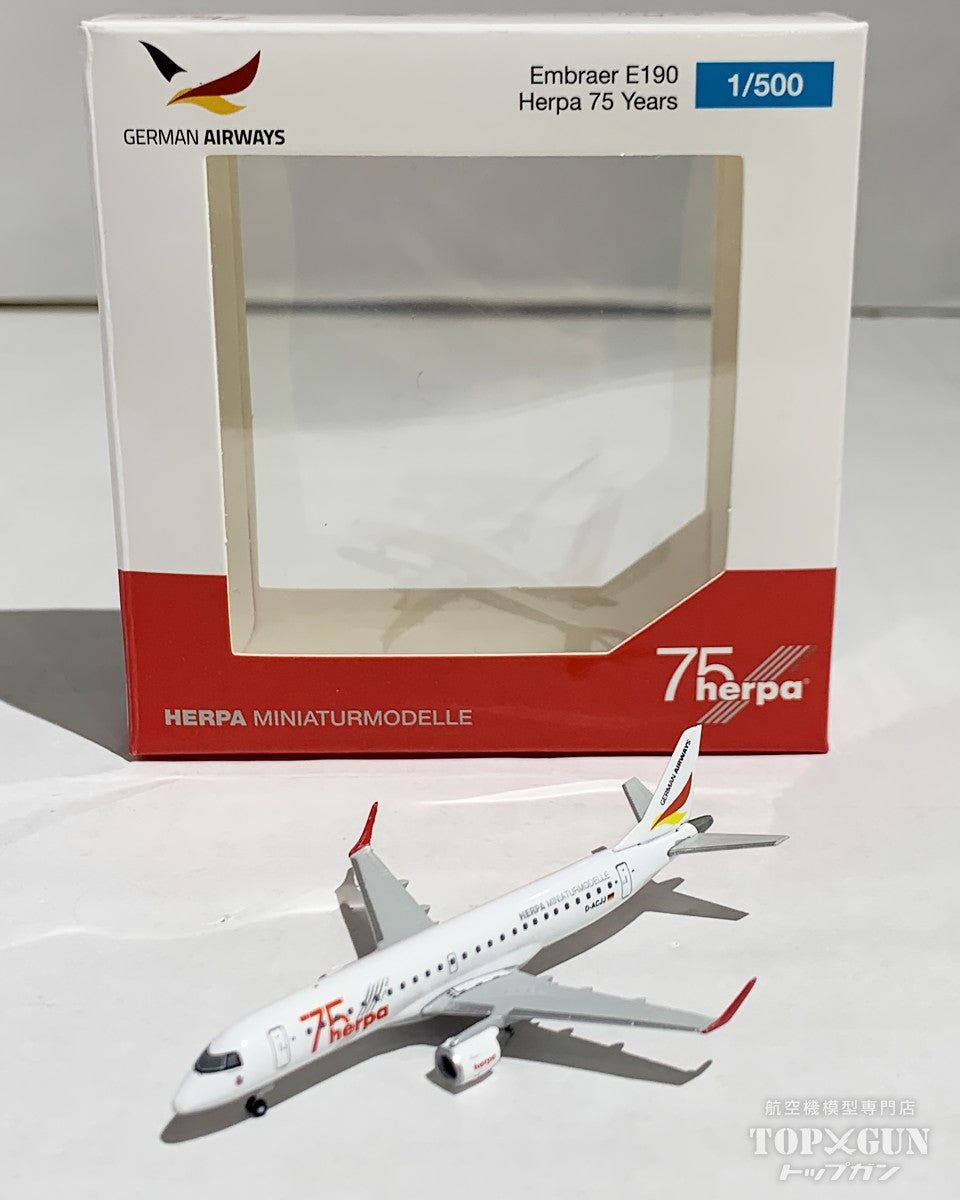 E190 German Airways Herpa 75 Years D-ACJJ 1/500 [537940] 