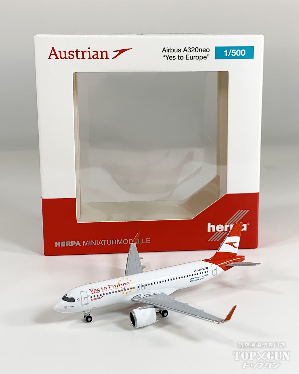 【お取り寄せ】A320neo オーストリア航空 「Yes to Europe/Seewinkel」 OE-LZO 1/500 [538145]