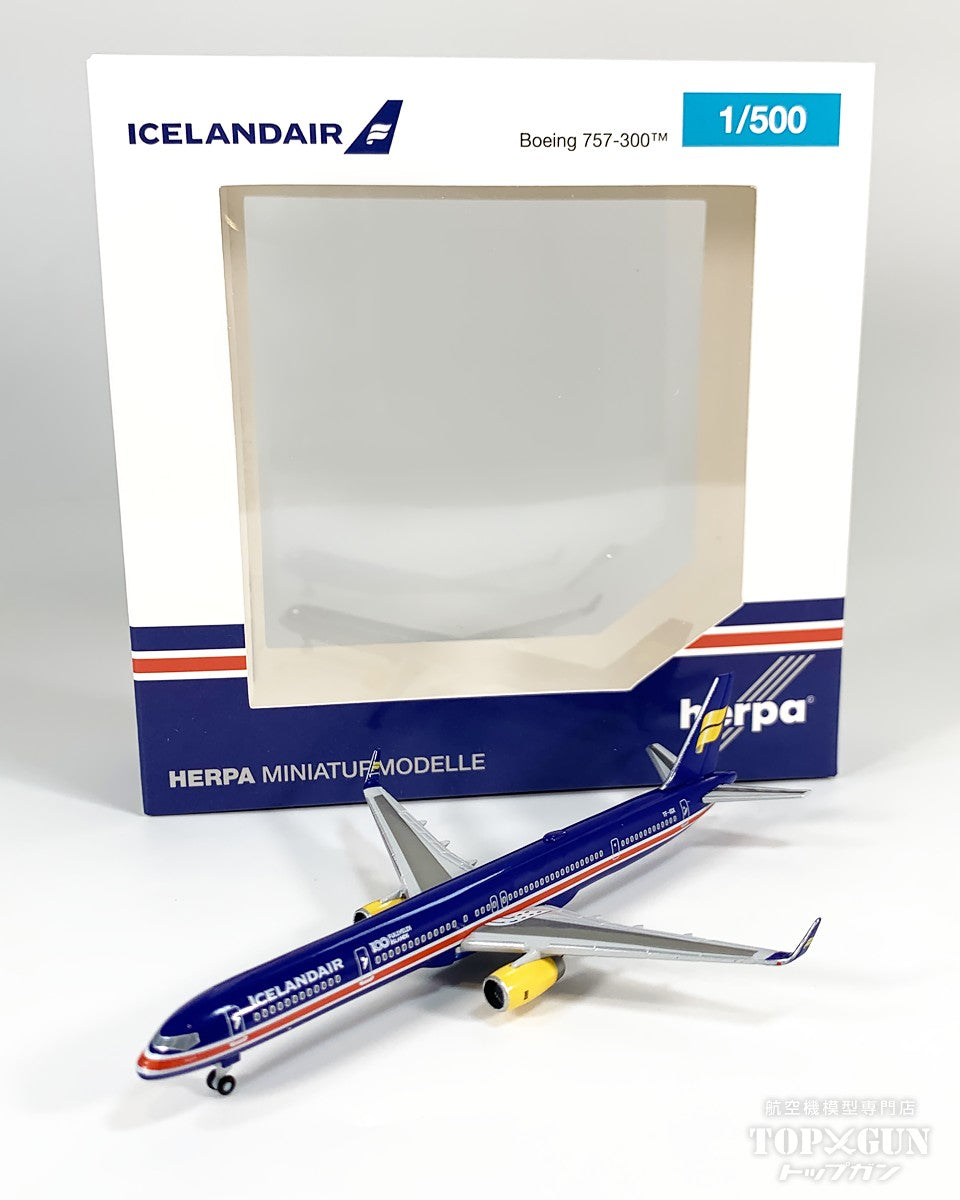 757-300 アイスランド航空 100 Years Icelandic Independence Thingvellir　TF-ISX 1/500 [538237]