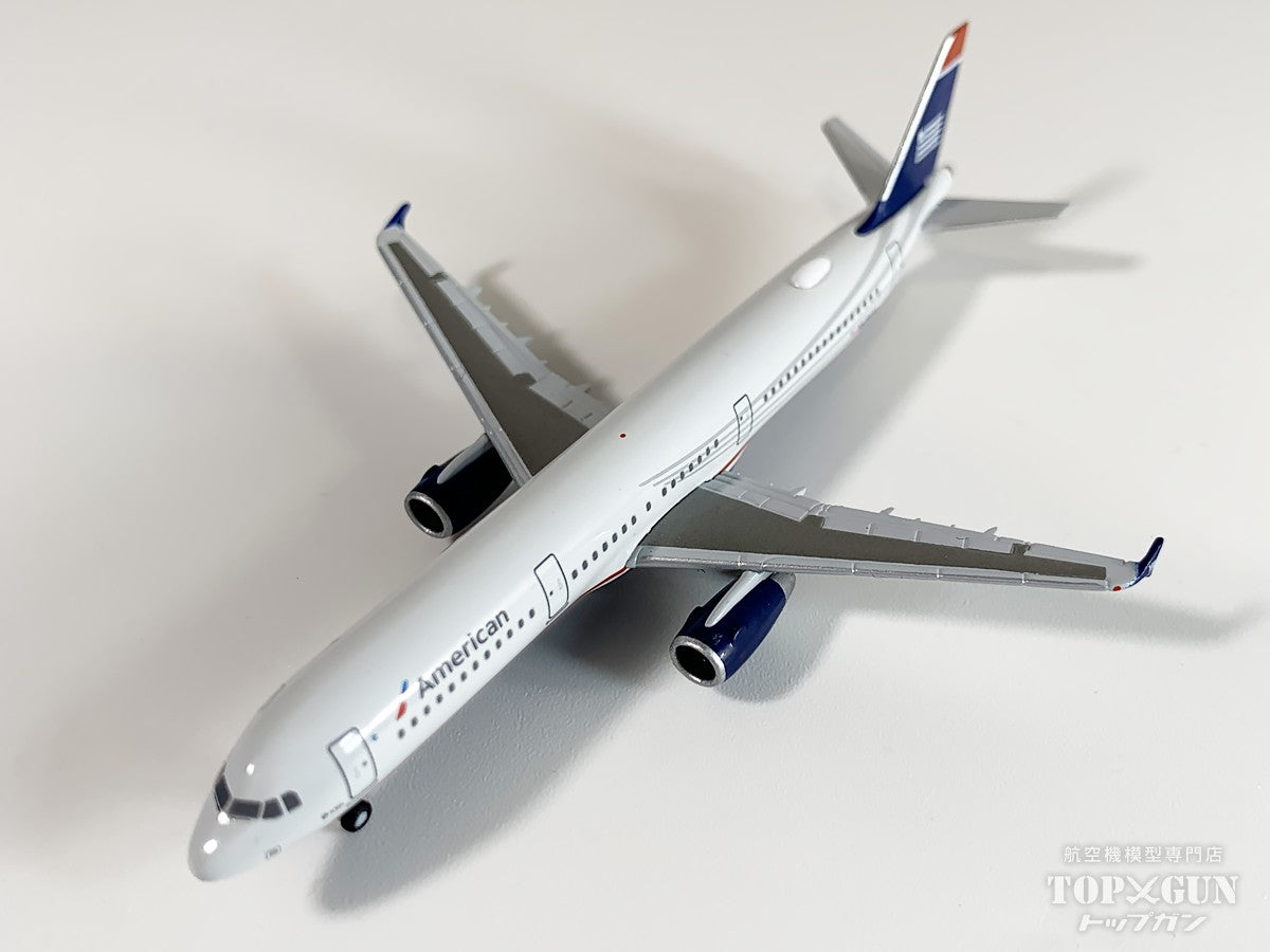 Herpa Wings A321 アメリカン航空 US Airways Heritage livery N578UW