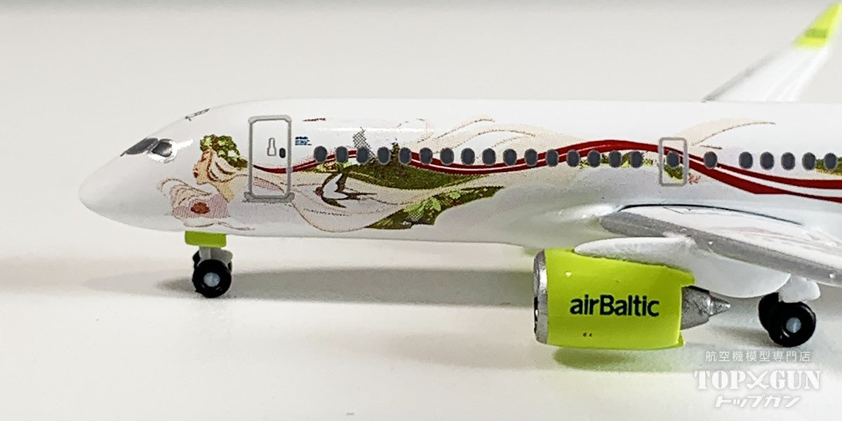 Herpa Wings A220-300 エアバルチック 50th A220 YL-ABX 1/500