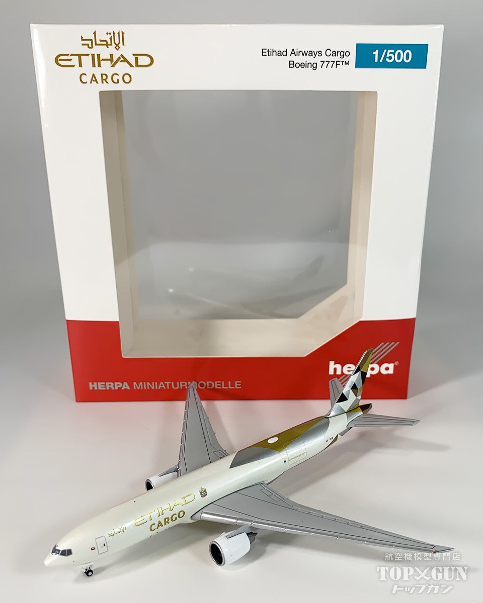 Herpa Wings 777F エティハド航空 カーゴ A6-DDD 1/500 [538282]