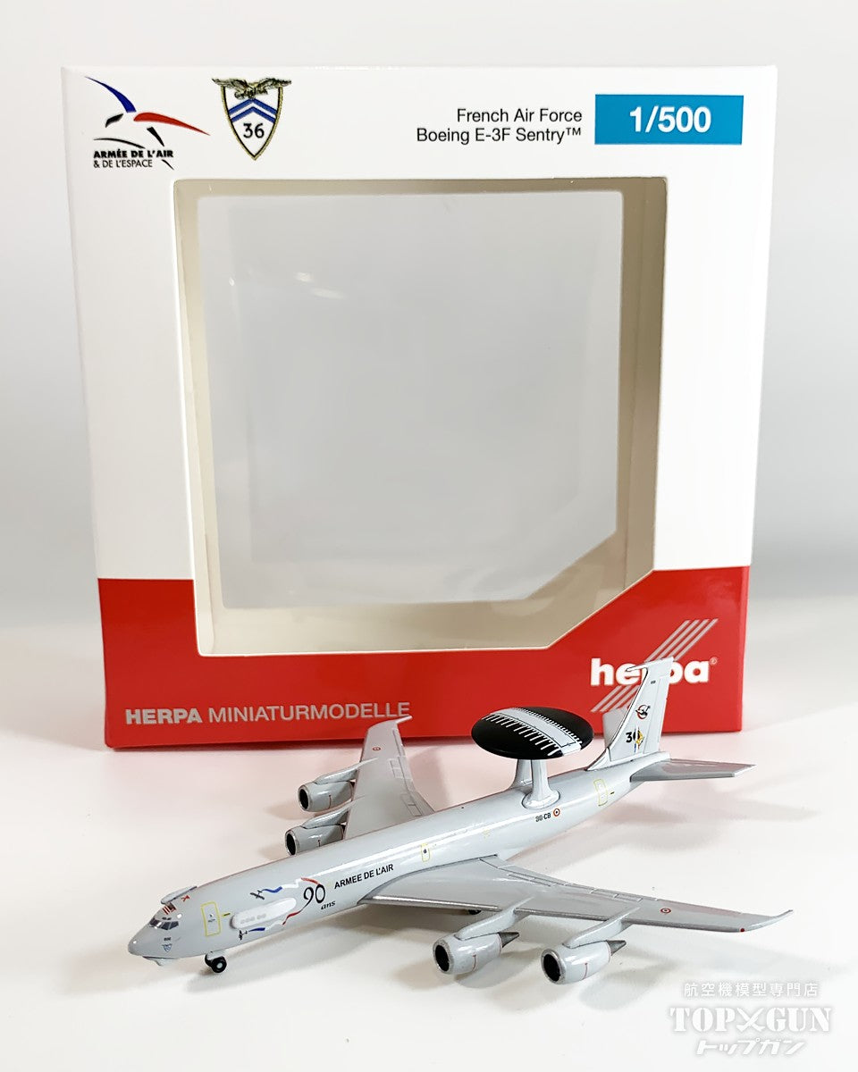 E-3F フランス空軍 第36空挺指揮統制航空団 90周年記念 Charognard 36-CB 1/500 [538299]