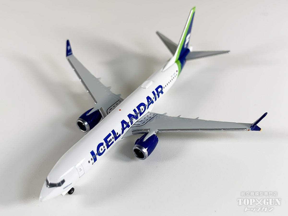 Herpa Wings 737 MAX8 アイスランド航空 グリーンテールストライプ