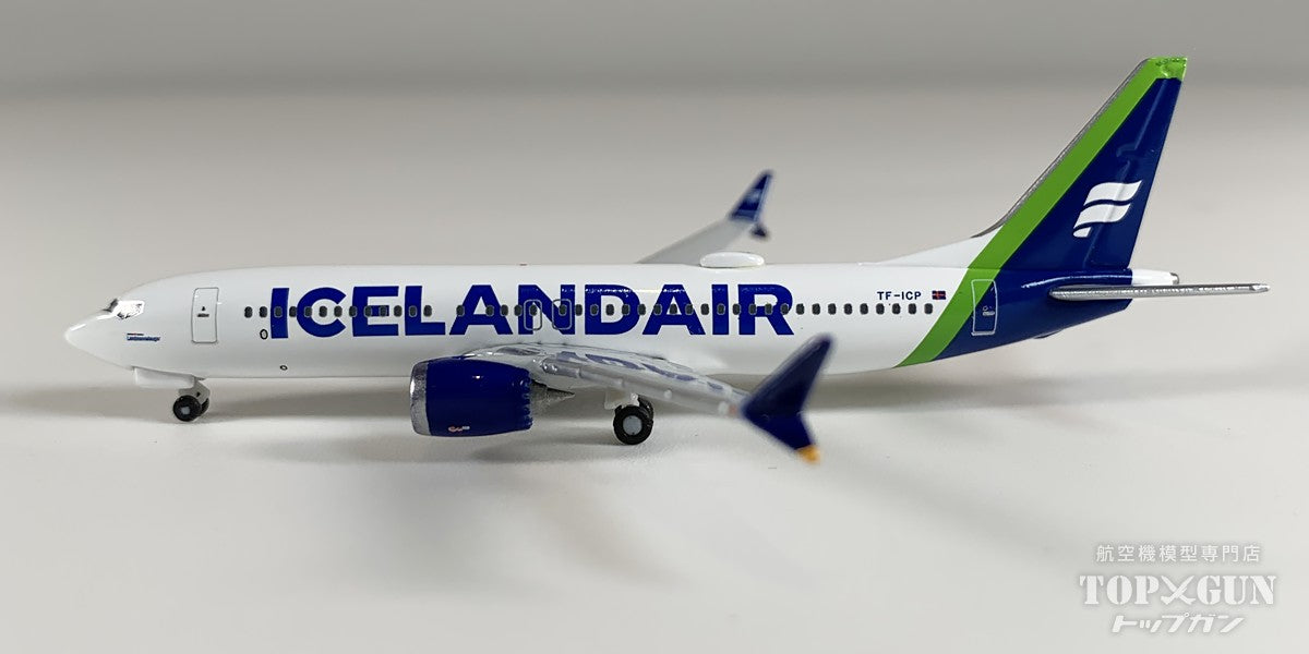 737 MAX8 アイスランド航空 グリーンテールストライプ Landmannalaugar TF-ICP 1/500 [538466]