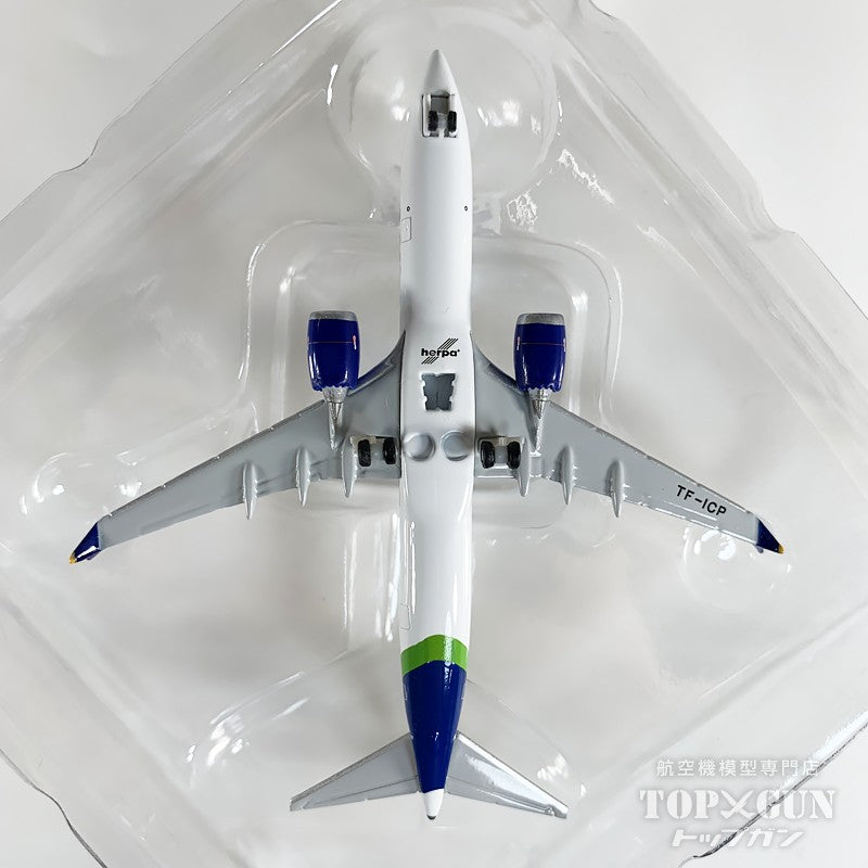 Herpa Wings 737 MAX8 アイスランド航空 グリーンテールストライプ