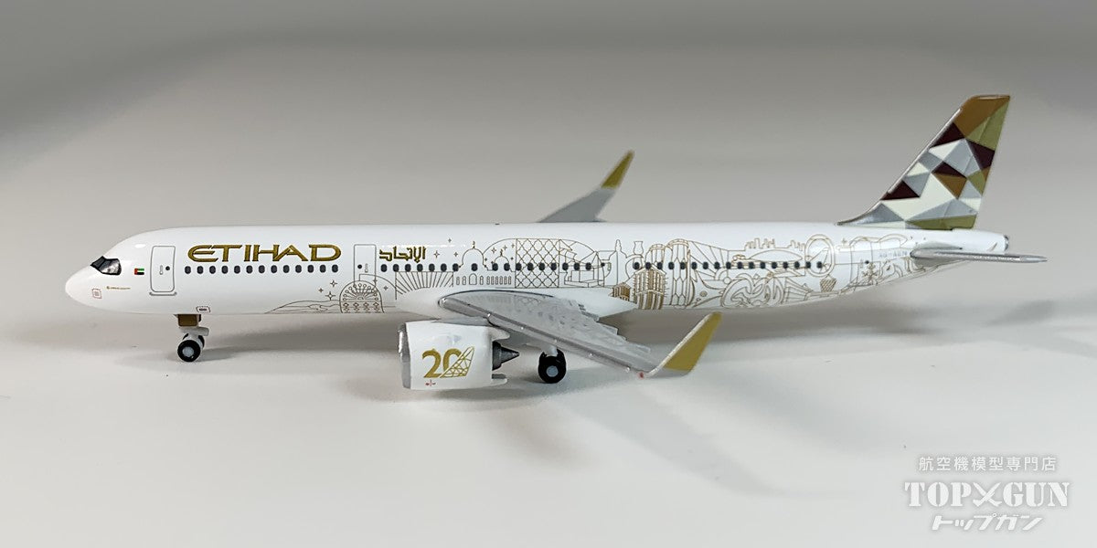 A321neo エティハド航空 20周年記念 A6-AEN 1/500 [538473]