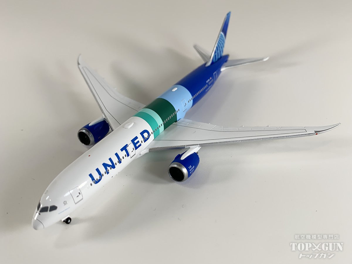 Herpa Wings B787-9 ユナイテッド航空 「The Future is SAF」 N24988 1
